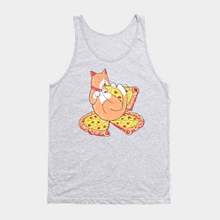 Pizza Cat Tank Top